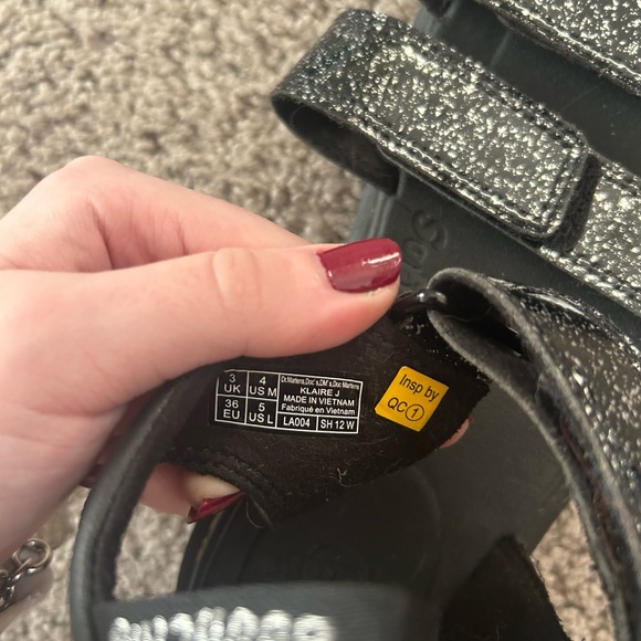 Dr. Martens junior Klaire glitter sandals - Picture 8 of 8